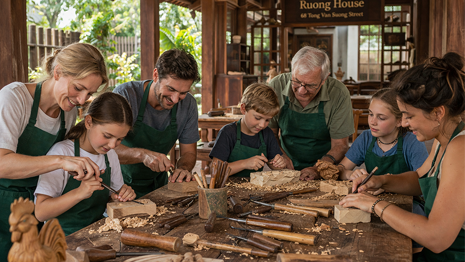 Hands-on workshop experience in Hoi An
