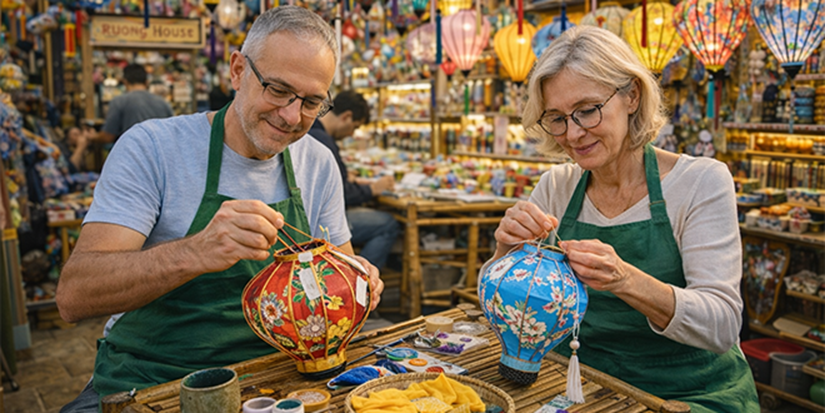 Hoi An lantern making workshop